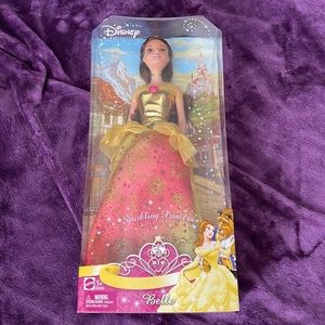 2008 Disney Sparkling Princess Belle doll NIB